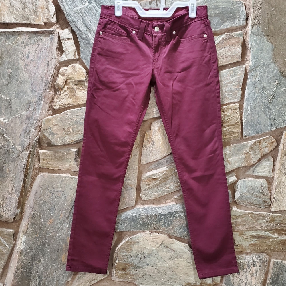 Levi's Burgundy Jeans sz 9